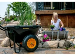 Polar Schubkarre Cub Cart T x B: 127 cm x 71 cm Schwarz