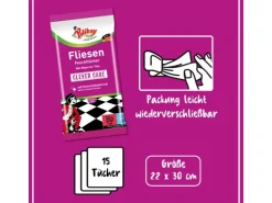 Poliboy Fliesen Feuchttücher 15 Stück