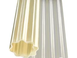 Polyesterwellbahn 76/18 Natur 150 cm x 1000 cm