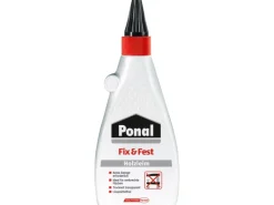 Ponal Fix & Fest Holzleim 500 g Flasche Transparent