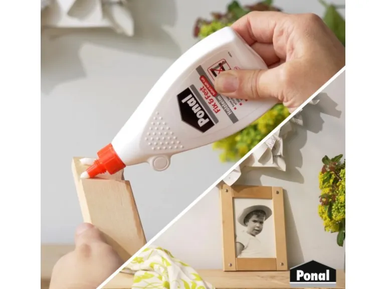 Ponal Fix & Fest Holzleim 500 g Flasche Transparent