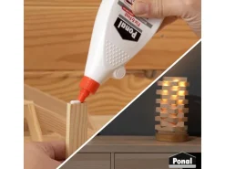 Ponal Fix & Fest Holzleim 500 g Flasche Transparent