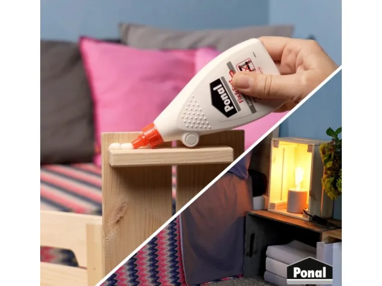 Ponal Fix & Fest Holzleim 500 g Flasche Transparent