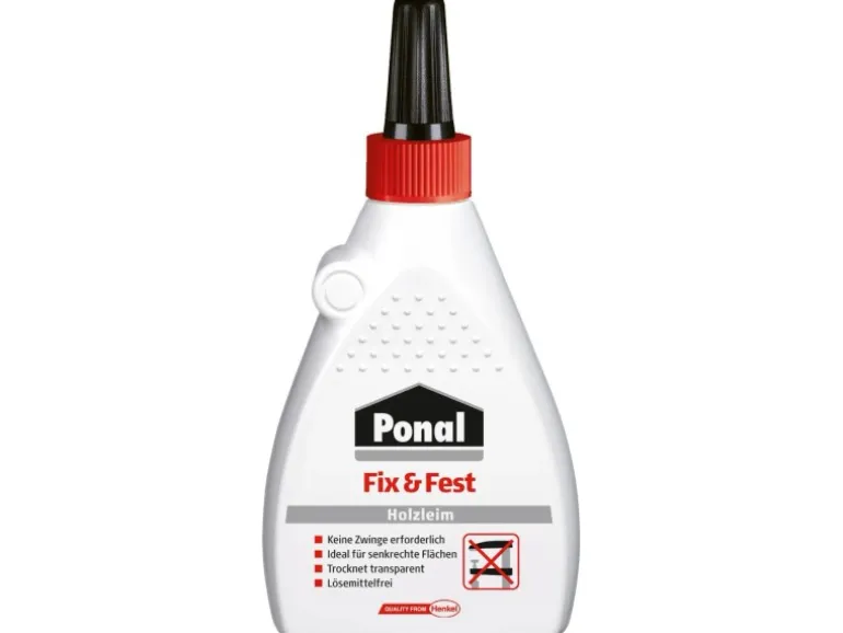 Ponal Fix & Fest Holzleim 100 g Flasche Transparent