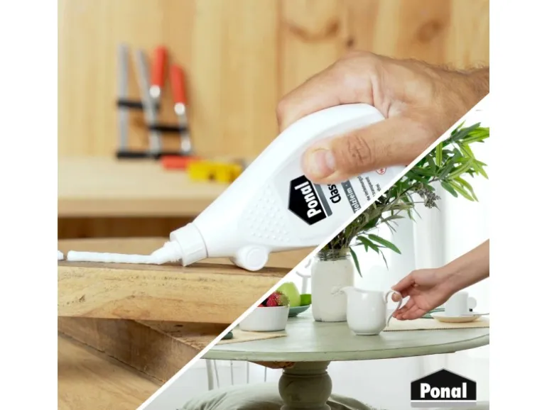 Ponal Holzleim Classic wasserbasierter Weißleim Transparent 550g