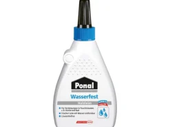 Ponal Holzleim Wasserfest 120 g Flasche trocknet transparent