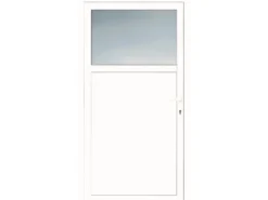 Premium Kunststoff-Nebeneingangstür SMK 510 Weiß 98 cm x 198 cm DIN R