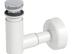 Prevex EasyClean Siphon Ø 40 mm / 32 mm mit Pop-Up-Ventil Chrom