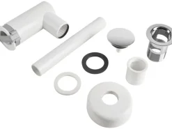 Prevex EasyClean Siphon Ø 40 mm / 32 mm mit Pop-Up-Ventil Chrom