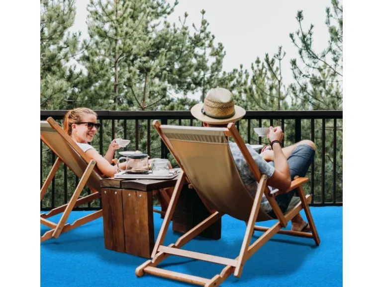 Primaflor Rasenteppich Park Blau 2,00m x 2,00m