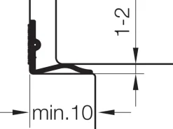 Primo selbstklebende Universaldichtung Densa 12 Weiß 1-2 mm x 6 m