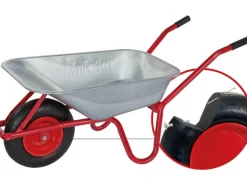 Pro-Bau-Tec Einrad-Schubkarre 85 l Muldenvolumen 160 kg Traglast Verzinkt