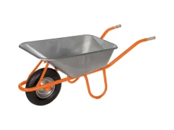 Pro-Bau-Tec Profi-Bauschubkarre 120 l mit Unterzug