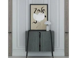 PROFHOME 659803 3D Wandpaneel Wandvertäfelung Akustikpaneel Stuckleiste 2 m 200 cm x 2,5 cm x 24 cm Weiß