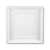 PROFHOME 157001 Deckenplatte Deckenelement Wandpaneel Stuckdekor, 60,0 cm x 60,0 cm x 6,9 cm Weiß