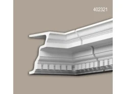 PROFHOME 402321 InnenwinkelAußenstuck Eckelement Fassaden Element 39,3 cm x 39,3 cm x 26,8 cm Weiß