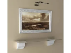 PROFHOME 119003 Konsole Zierelement dekoratives Element Stuckdekor, 12,1 cm x 15,2 cm x 12,0 cm Weiß