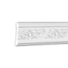 PROFHOME 151337 Wand- und Friesleiste Stuckleiste Zierleiste Wandleiste 2 m 200 cm x 1,4 cm x 7,8 cm Weiß