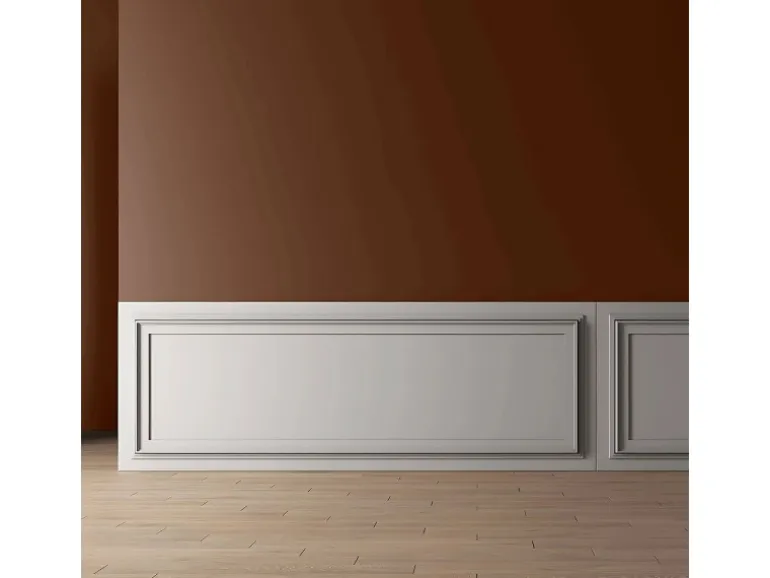 PROFHOME 159819-Box 3D Wandpaneele 1 Karton Set mit 8 Paneelen 6 m2 Weiß