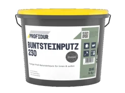 Profidur Buntsteinputz 230 Dunkel 25 kg
