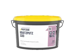 Profidur Kratzputz 220 Weiß 8 kg