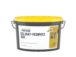 Profidur Silikat-Feinputz 320 Weiß 8 kg