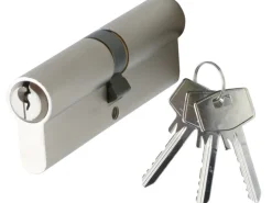 Profilzylinder 35/50 mit 3 Schlüssel mit Not und Gefahren-Funktion