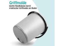 ProHome Eimer 5 Liter Kunststoffbügel Mix 3er Pack