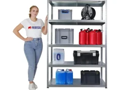 PROREGAL Mega Deal 5x Schwerlastregal Steel Eagle HxBxT 180x120x60cm Fachlast 130kg Verzinkt