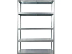 PROREGAL Mega Deal 5x Schwerlastregal Steel Eagle HxBxT 180x120x60cm Fachlast 130kg Verzinkt