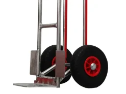 PROREGAL Sackkarre RAGNAR Klappbarer Schaufel HxBxT 117 x 60 x 52 cm Tragkraft 250kg Aluminium