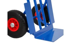 PROREGAL Sackkarre Rhino XL Schaufel HxBxT 104 x 60 x 50 cm Tragkraft 250kg Pannensichere Räder Blau