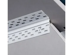 Protektor Bewegungsfugenprofil Magic Corner 75m PVC Weiß Trockenbau