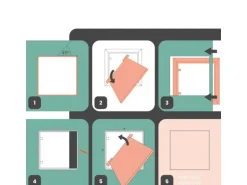 Protektor Revisionsklappe mit Alu Rahmen 40cm x 40cm 12mm GK Einlage Silber