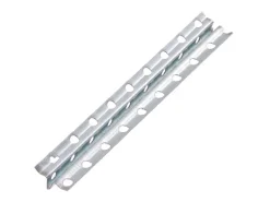 Protektor Schnellputzschiene 1105 Putzlehre 50x 250cm Stahl Silber 10mm Putz