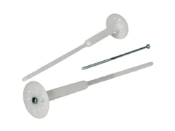 PROTEKTOR 200x Dämmstoff-Schraubdübel Ø8x300mm WDVS Dübel für Fassadendämmung