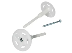 PROTEKTOR 600x Dämmstoff-Schraubdübel Ø8x140mm WDVS Dübel für Fassadendämmung