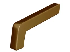 PVC-Seitenteile Braun 5 cm 2 Stück