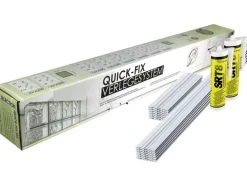 Quick Fix für 50 Glassteine 19 cm x 19 cm x 8 cm