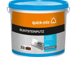Quick-Mix Buntsteinputz Rot-Braun Körnung 1 - 1,5 mm 20 kg