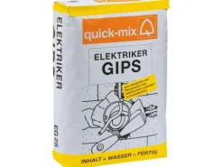 Quick-Mix Elektriker-Gips 25 kg