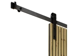 Radex Schiebetür-Komplettset Akustikpaneel Lamette 95 cm x 210 cm