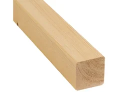 Rahmenholz Fichte/Tanne gehobelt gefast 70 mm x 70 mm x 2400 mm