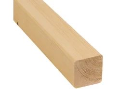 Rahmenholz Fichte/Tanne gehobelt gefast 70 mm x 70 mm x 2100 mm