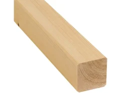 Rahmenholz Fichte/Tanne gehobelt gefast 70 mm x 70 mm x 2700 mm