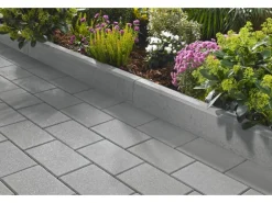 Randstein Vero Silbergrau 100 cm x 25 cm x 6 cm