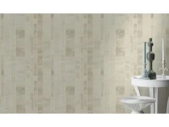 Rasch Vliestapete Factory IV 428209 Fliesen Hellbeige 10,05 m x 0,53 m