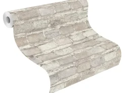 Rasch Vliestapete Factory IV 428049 Steine Hellbeige 10,05 m x 0,53 m