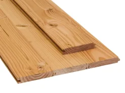 Rauspund Douglasie/Lärche Nut und Feder 21 mm x 116 mm x 2.000 mm