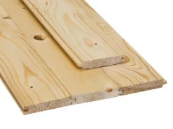 Rauspund Fichte/Tanne Nut und Feder 19 mm x 96 mm x 3000 mm